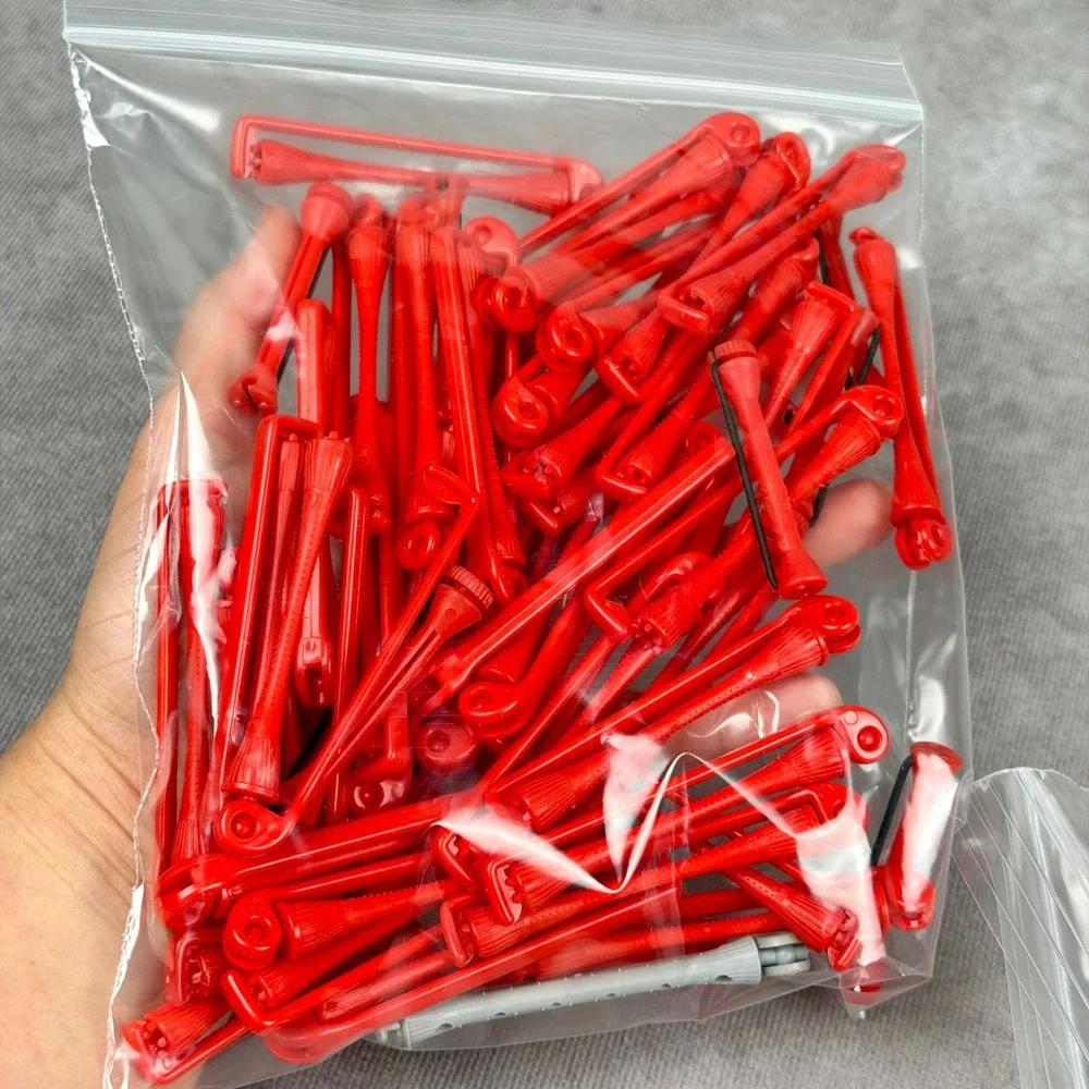 Vintage Toni Goody Spin Curler Hair Rollers Red White Pink Made in USA 100+